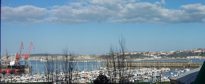vistas restaurante batzoki santurtzi